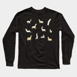 Llamas Long Sleeve T-Shirt